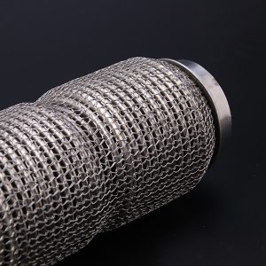 meshed exhaust flexble pipe