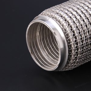 meshed exhaust flexble pipe