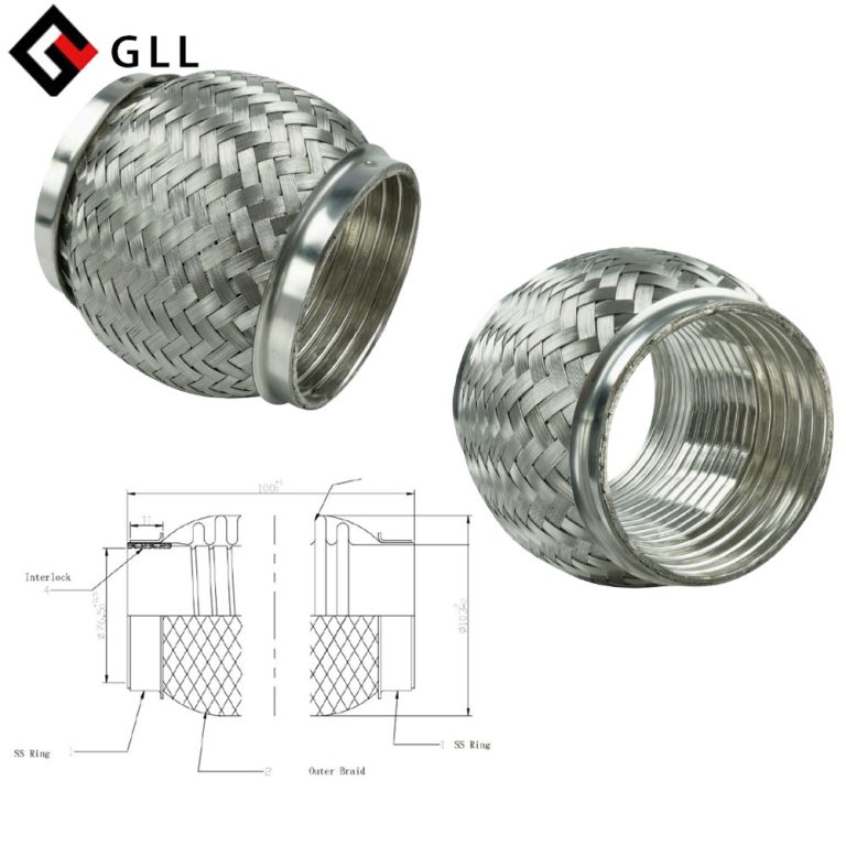 Stainless steel flex pipe
